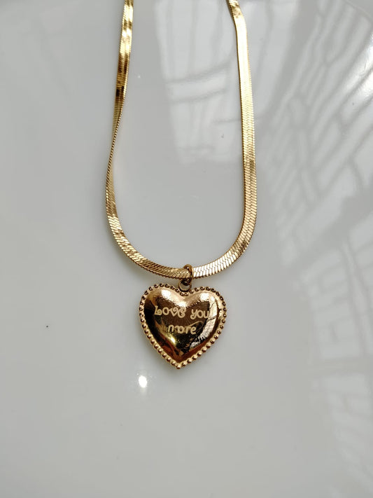 Paige Heart Necklace